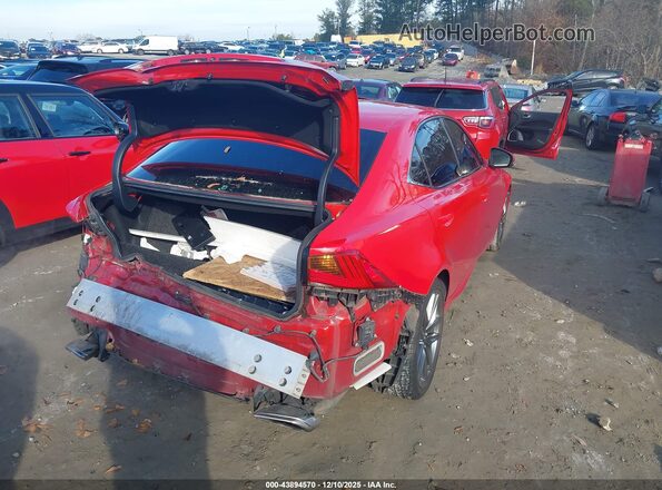 JTHCM1D27H5015367 2017 LEXUS IS 300 Red Tył prawy