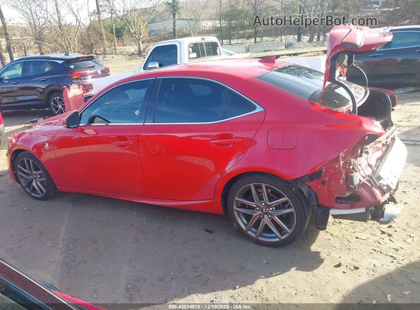 JTHCM1D27H5015367 2017 LEXUS IS 300 Red Widok wnętrza 360 stopni