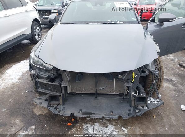 JTHCM1D28H5019234 2017 LEXUS IS 300 Gray წინა ხედი
