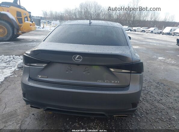 JTHCM1D28H5021422 2017 LEXUS IS 300 Gray 