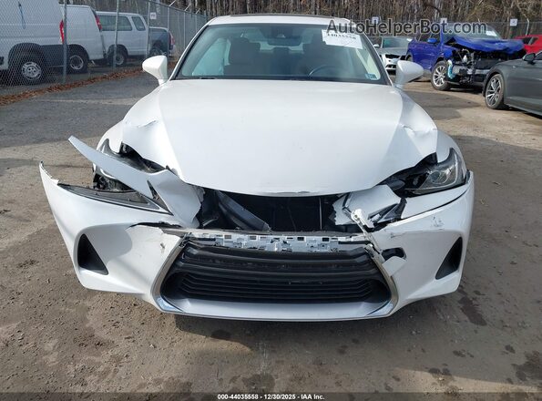 JTHCM1D28H5024675 2017 LEXUS IS 300 White ხელსაწყოთა პანელის ხედი