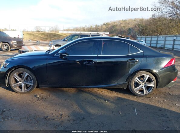 JTHCM1D2XH5020434 2017 LEXUS IS 300 Black Սալոնի 360 աստիճան տեսք