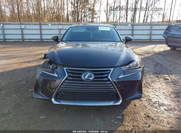 JTHCM1D2XH5020434 2017 LEXUS IS 300 Black Սարքավորումների վահանակի տեսք