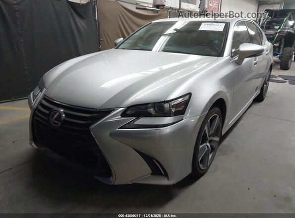 JTHCZ1BL3GA003977 2016 LEXUS GS 350 Silver Передня ліва чверть