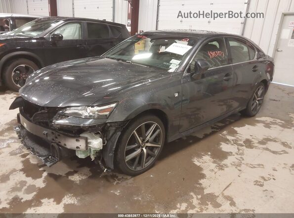 JTHCZ1BL3JA010371 2018 LEXUS GS 350 Gray Przód lewy