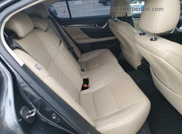 JTHCZ1BL3KA011991 2019 LEXUS GS Blue Вид задніх сидінь