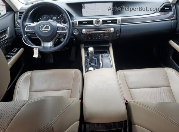 JTHCZ1BL3KA011991 2019 LEXUS GS Blue Вид панелі приладів