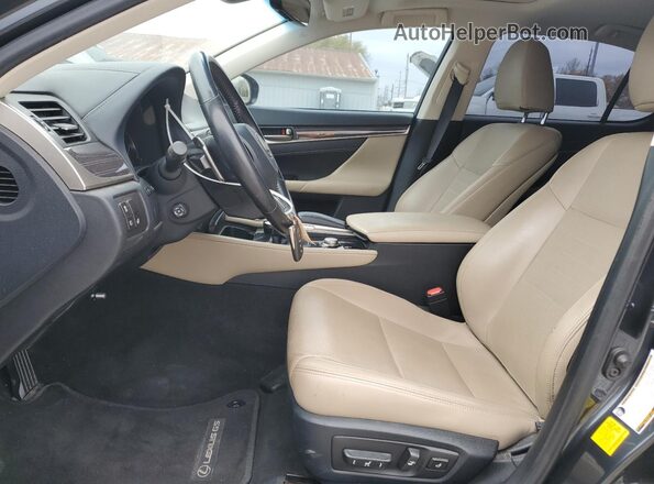 JTHCZ1BL3KA011991 2019 LEXUS GS Blue Вид салону спереду