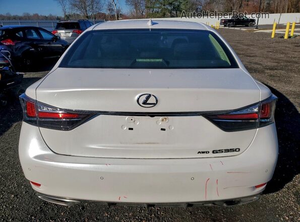 JTHCZ1BL4JA007592 2018 LEXUS GS White Vista trasera
