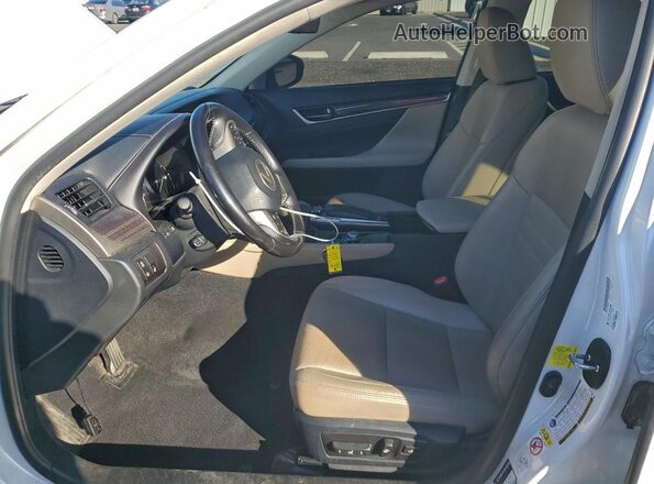 JTHCZ1BL4JA007592 2018 LEXUS GS White Vista interior delantera