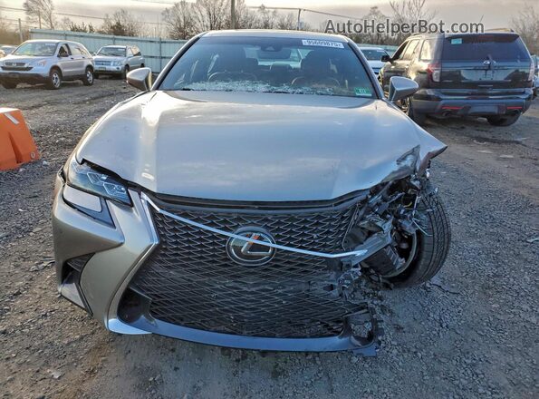 JTHCZ1BL4KA010574 2019 LEXUS GS Gray წინა ხედი