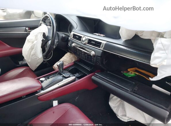 JTHCZ1BLXKA010711 2019 LEXUS GS 350 White Widok wnętrza z przodu