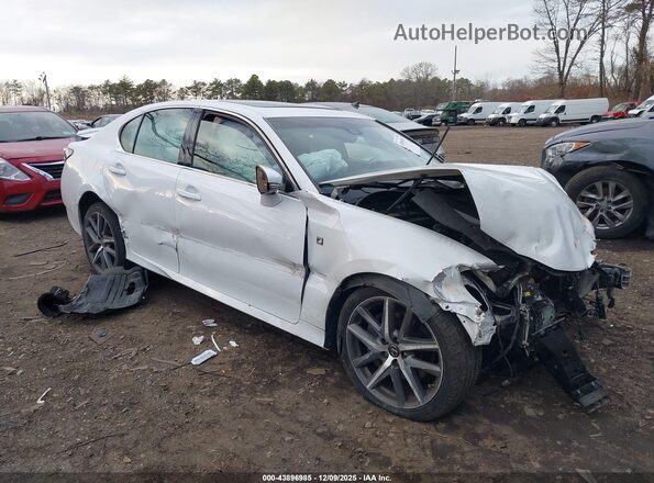 JTHCZ1BLXKA010711 2019 LEXUS GS 350 White Widok wnętrza z tyłu