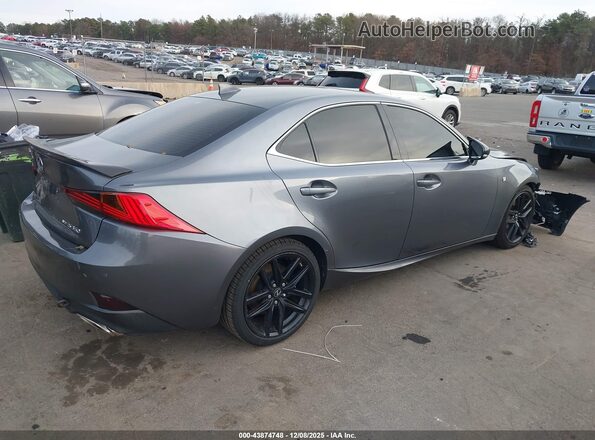 JTHCZ1D21J5014853 2018 LEXUS IS 350 Серый Задняя правая четверть