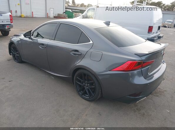 JTHCZ1D21J5014853 2018 LEXUS IS 350 Серый Задняя левая четверть
