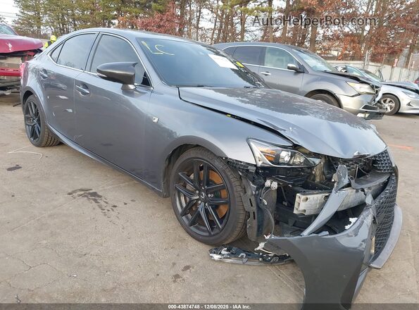 JTHCZ1D21J5014853 2018 LEXUS IS 350 Серый Вид спереди