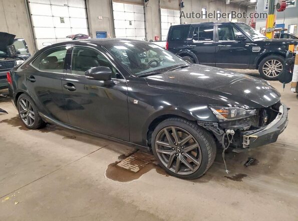 JTHCZ1D22J5015154 2018 LEXUS IS Black Front right
