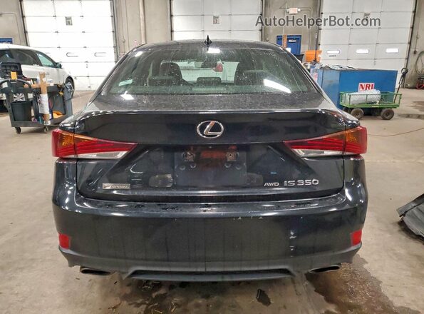 JTHCZ1D22J5015154 2018 LEXUS IS Black Rear view
