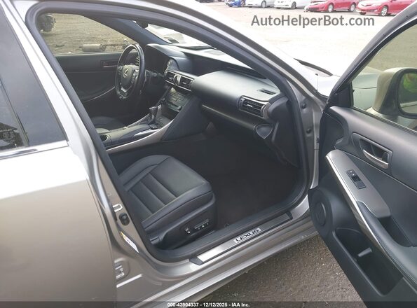 JTHCZ1D26J5014766 2018 LEXUS IS 350 Серый Вид салона спереди