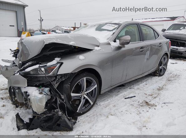 JTHCZ1D29J5014678 2018 LEXUS IS 350 Серебряный Передняя левая четверть