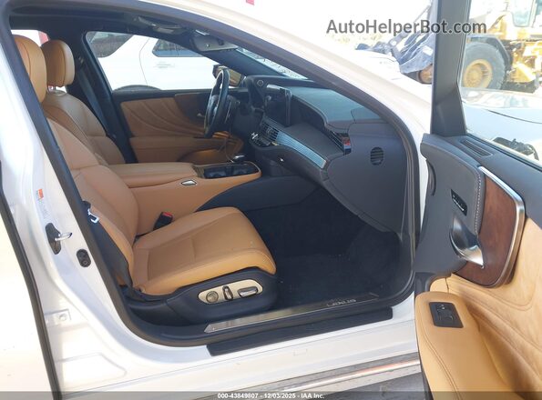 JTHD51FF2R5020463 2024 LEXUS LS 500 White წინა სალონის ხედი