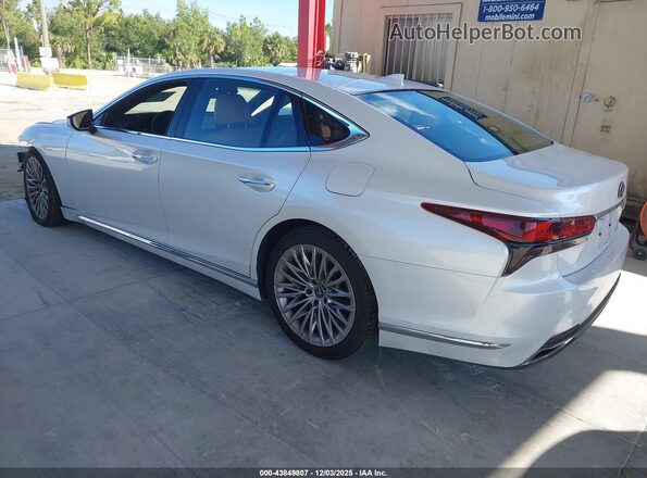 JTHD51FF2R5020463 2024 LEXUS LS 500 White უკანა მარცხენა