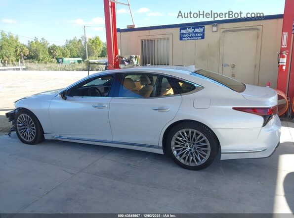 JTHD51FF2R5020463 2024 LEXUS LS 500 White სალონის 360-გრადუსიანი ხედი