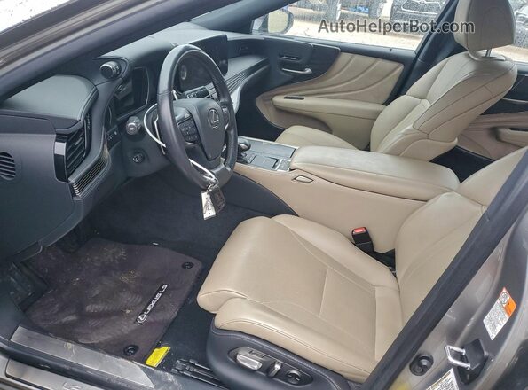 JTHD51FF3M5013790 2021 LEXUS LS Silver წინა სალონის ხედი