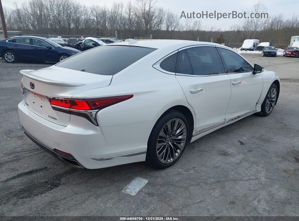 JTHD51FF8L5011967 2020 LEXUS LS 500 White Հետևի աջ
