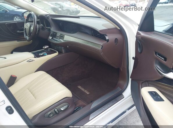 JTHD51FF8L5011967 2020 LEXUS LS 500 White Սալոնի դիմացի տեսք