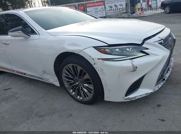 JTHD51FF8L5011967 2020 LEXUS LS 500 White Դիմացի տեսք