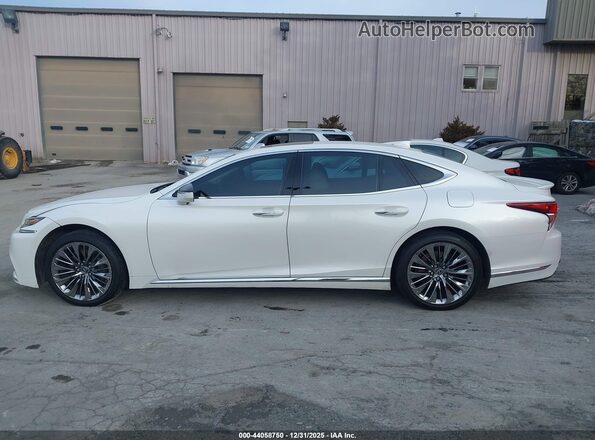 JTHD51FF8L5011967 2020 LEXUS LS 500 White Սալոնի 360 աստիճան տեսք