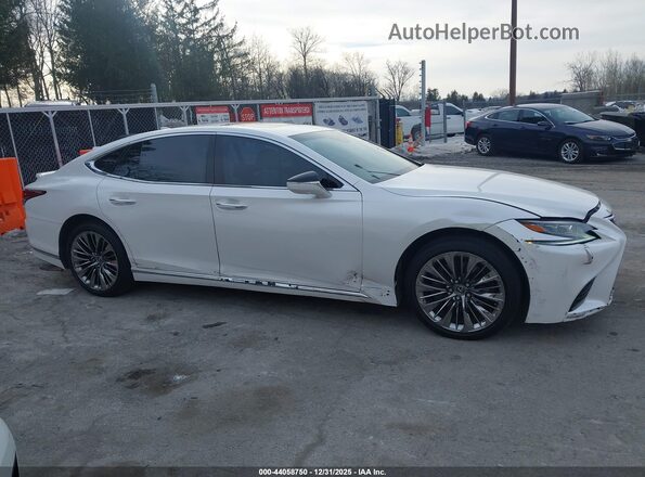 JTHD51FF8L5011967 2020 LEXUS LS 500 White Սալոնի հետևի տեսք
