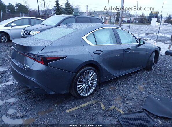 JTHD81F20P5052023 2023 LEXUS IS 300 Gray Rear right