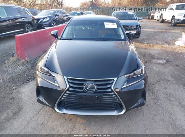 JTHD81F23L5040359 2020 LEXUS IS 300 Black Սարքավորումների վահանակի տեսք