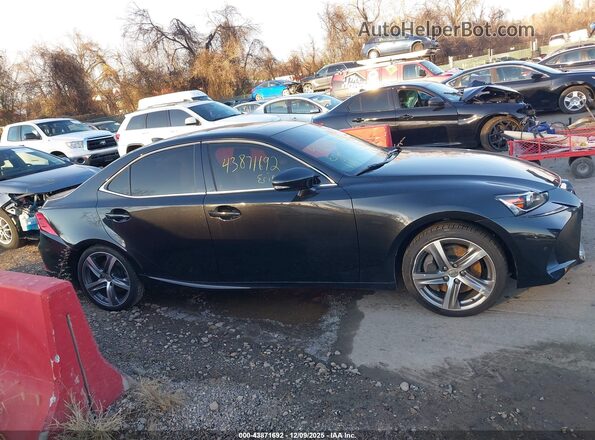 JTHD81F23L5040359 2020 LEXUS IS 300 Black Սալոնի հետևի տեսք