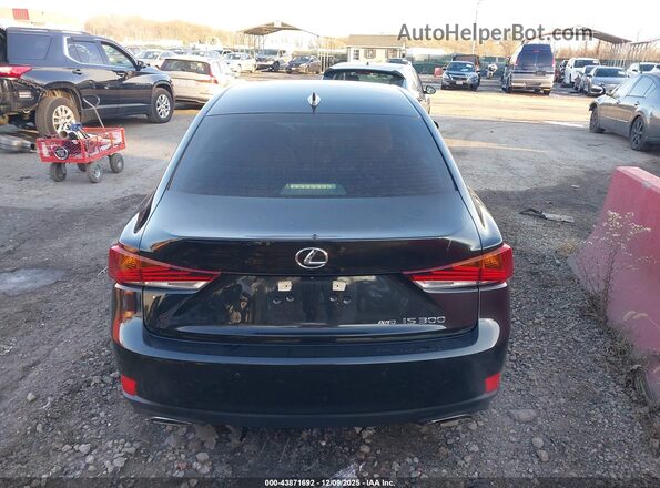 JTHD81F23L5040359 2020 LEXUS IS 300 Black 