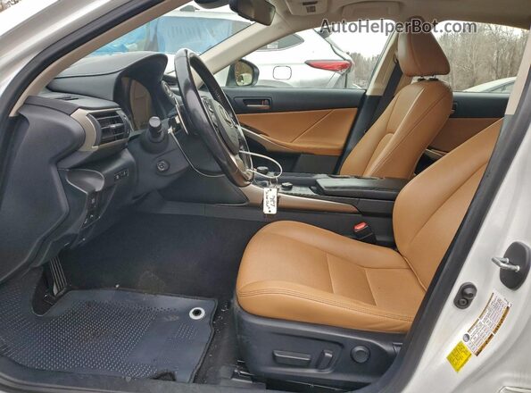 JTHD81F29L5042990 2020 LEXUS IS White Սալոնի դիմացի տեսք