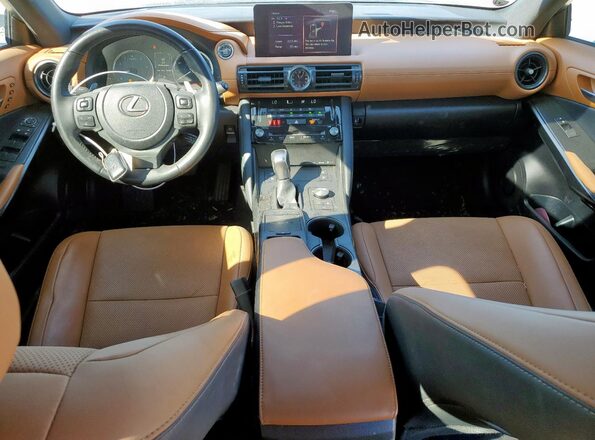 JTHDA1D23P5128518 2023 LEXUS IS Gray Dashboard view