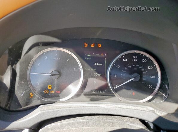 JTHDA1D23P5128518 2023 LEXUS IS Gray Instrument cluster view