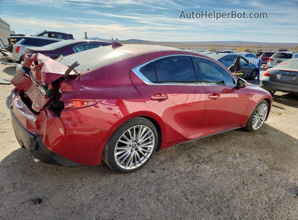 JTHDA1D23R5128909 2024 LEXUS IS Red Rear right