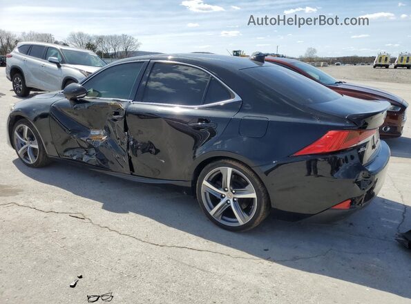 JTHDA1D25L5106899 2020 LEXUS IS Black Հետևի ձախ