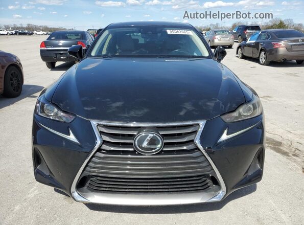 JTHDA1D25L5106899 2020 LEXUS IS Black Դիմացի տեսք