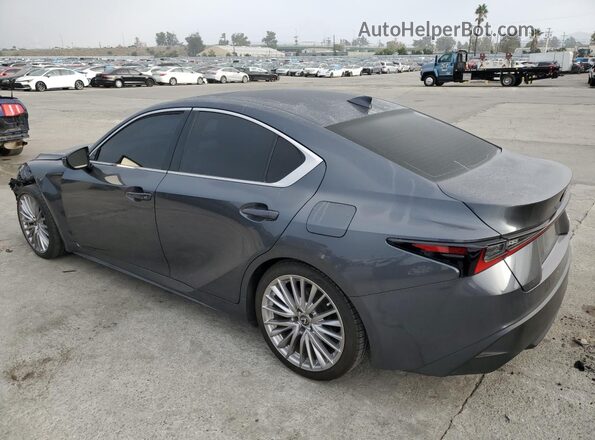 JTHDA1D25N5118862 2022 LEXUS IS Gray Հետևի ձախ