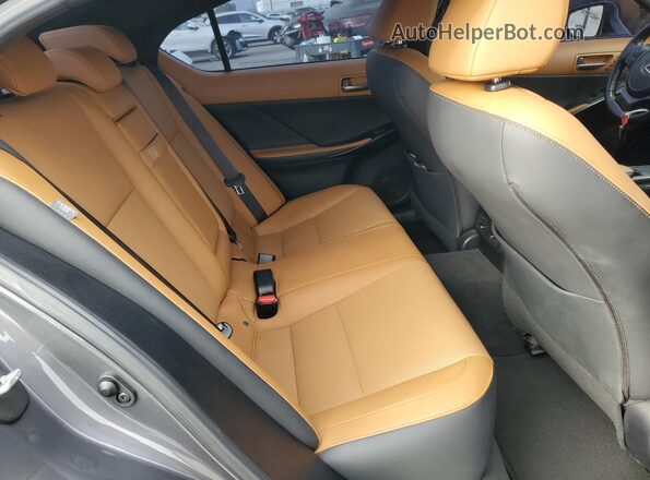 JTHDA1D25N5118862 2022 LEXUS IS Gray Հետևի նստատեղերի տեսք