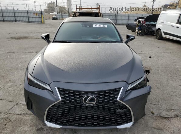 JTHDA1D25N5118862 2022 LEXUS IS Gray Դիմացի տեսք