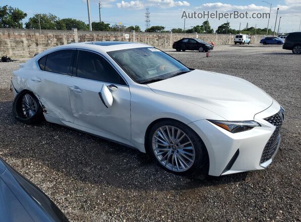 JTHDA1D25N5120854 2022 LEXUS IS White Առջևի աջ