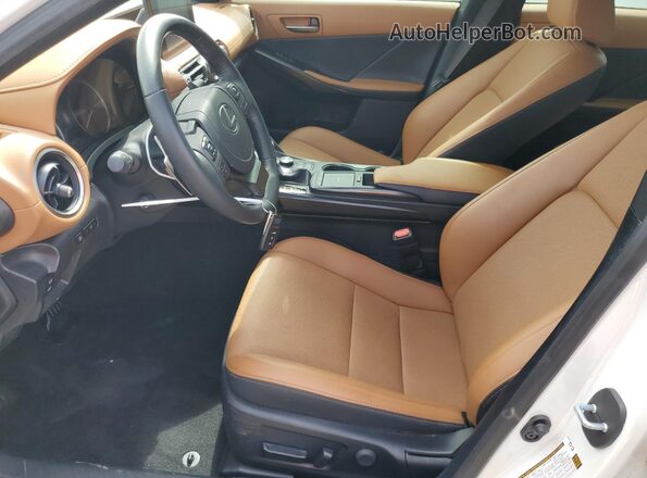 JTHDA1D25N5120854 2022 LEXUS IS White Սալոնի դիմացի տեսք