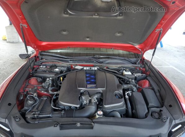 JTHDP5BC9L5007665 2020 LEXUS RC-F Red Rear interior view