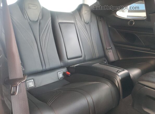 JTHDP5BC9L5007665 2020 LEXUS RC-F Red Rear seats view